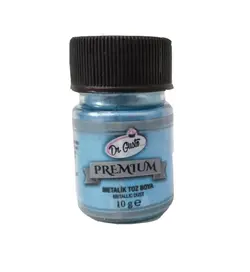 رنگ پودری آبی 10 گرمی دکتر گوستو ترک