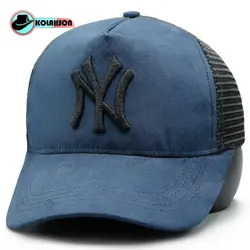 کلاه پشت توری طرح NY - کلاهسان