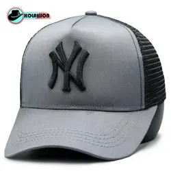 کلاه پشت توری طرح NY - کلاهسان