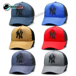 کلاه پشت توری طرح NY - کلاهسان