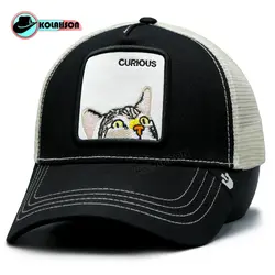 کلاه پشت توری Goorinbros طرح Curious - کلاهسان