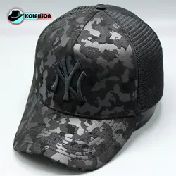 کلاه پشت توری 47 طرح چیریکی براق NY - کلاهسان