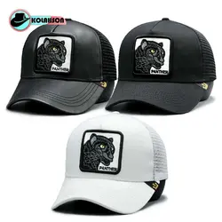 کلاه پشت توری Goorinbros طرح Panther - کلاهسان