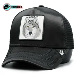 کلاه پشت توری Goorinbros طرح Wolf - کلاهسان