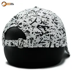 کلاه بیسبالی طرح آبرنگ پاشیده شده طرح NY - کلاهسان