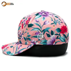 کلاه بیسبالی طرح NY مدل گل گلی - کلاهسان