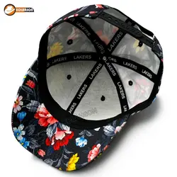 کلاه بیسبالی طرح NY مدل گل گلی - کلاهسان