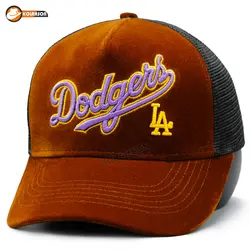 کلاه پشت توری طرح Dodgers LA - کلاهسان