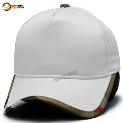 کلاه بیسبالی طرح Burberry مدل نقاب لبه دوزی | کلاهسان