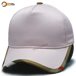 کلاه بیسبالی طرح Burberry مدل نقاب لبه دوزی | کلاهسان