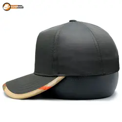 کلاه بیسبالی طرح Burberry مدل نقاب لبه دوزی | کلاهسان