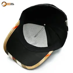 کلاه بیسبالی طرح Burberry مدل نقاب لبه دوزی | کلاهسان