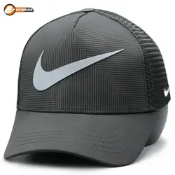 کلاه پشت توری Nike مدل قاب راه راه | کلاهسان