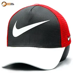 کلاه پشت توری Nike مدل قاب راه راه | کلاهسان