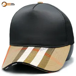 کلاه بیسبالی طرح Burberry مدل نقاب طرح دار | کلاهسان