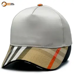 کلاه بیسبالی طرح Burberry مدل نقاب طرح دار | کلاهسان