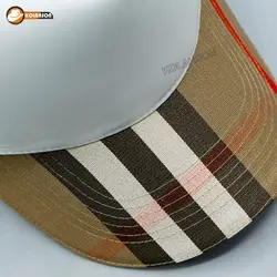 کلاه بیسبالی طرح Burberry مدل نقاب طرح دار | کلاهسان