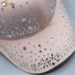 کلاه بیسبالی طرح نگین کار شده | کلاهسان