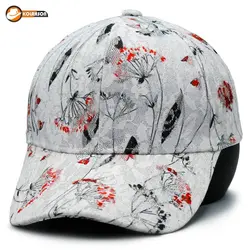 کلاه بیسبالی طرح گلدار | کلاهسان