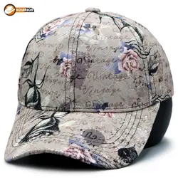 کلاه بیسبالی طرح گلدار | کلاهسان