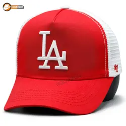 کلاه پشت توری 47 طرح LA | کلاهسان