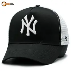 کلاه پشت توری 47 طرح NY | کلاهسان