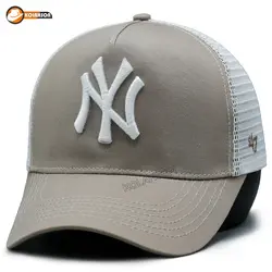 کلاه پشت توری 47 طرح NY | کلاهسان