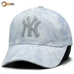 کلاه بیسبالی طرح NY ابر و بادی Gucci | کلاهسان