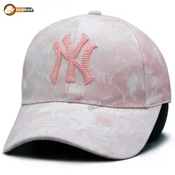 کلاه بیسبالی طرح NY ابر و بادی Gucci | کلاهسان