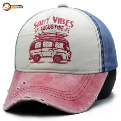 کلاه بیسبالی طرح Salty Vibs سنگشور | کلاهسان