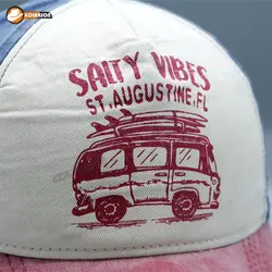 کلاه بیسبالی طرح Salty Vibs سنگشور | کلاهسان