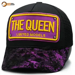 کلاه نقاب کوتاه مخمل طرح TheQueen | کلاهسان