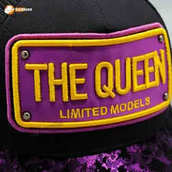 کلاه نقاب کوتاه مخمل طرح TheQueen | کلاهسان