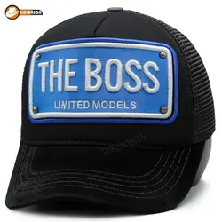 کلاه نقاب کوتاه مخمل طرح TheBoss | کلاهسان