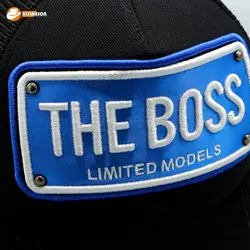 کلاه نقاب کوتاه مخمل طرح TheBoss | کلاهسان