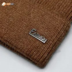 کلاه بافت ساده طرح FASHION | کلاهسان