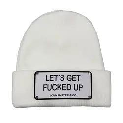 کلاه بافت زمستانه Lets Get Fucked Up | کلاهسان