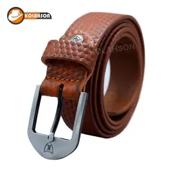 کمربند چرم زبونه دار