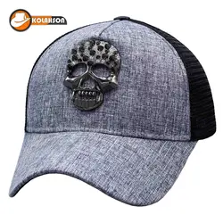 کلاه بیسبالی پشت توری طرح Philipp plein - کلاهسان