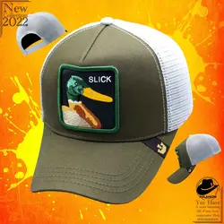 کلاه اسپرت بیسبالی پشت توری طرح Slick - کلاهسان