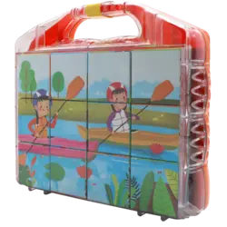 مکعب تصویری آشنایی با ورزش ها 12تایی