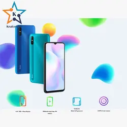 گوشی موبایل شیائومی Redmi 9A M2006C3LC ظرفیت 128/4 گیگابایت