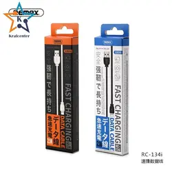 کابل تبدیل USB به لایتنینگ ریمکس مدل RC-134i طول 1 متر