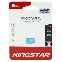 رم میکرو ۱۶ گیگ کینگ استار KingStar U1 C10 85MB/s