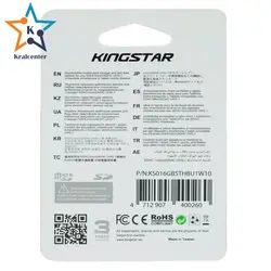 رم میکرو ۱۶ گیگ کینگ استار KingStar U1 C10 85MB/s