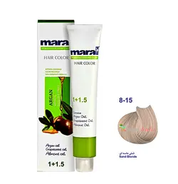 رنگ مو مارال شماره15-8 حجم 100 میلی لیتر رنگ شنی ماسه ای 8-15 8.15