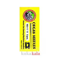 سوزن چرخ خیاطی مدل HA بسته 5 عددی شماره 11/90