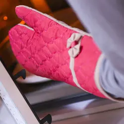 دستکش آشپزخانه ساق بلند گلبرگ