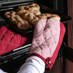 دستکش آشپزخانه طرح چمن