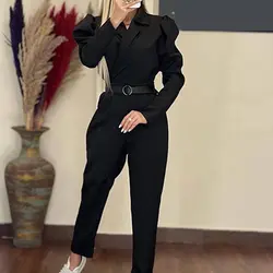 سرهمی مجلسی با کمربند از جنس پارچه کد ۳۳۲۰